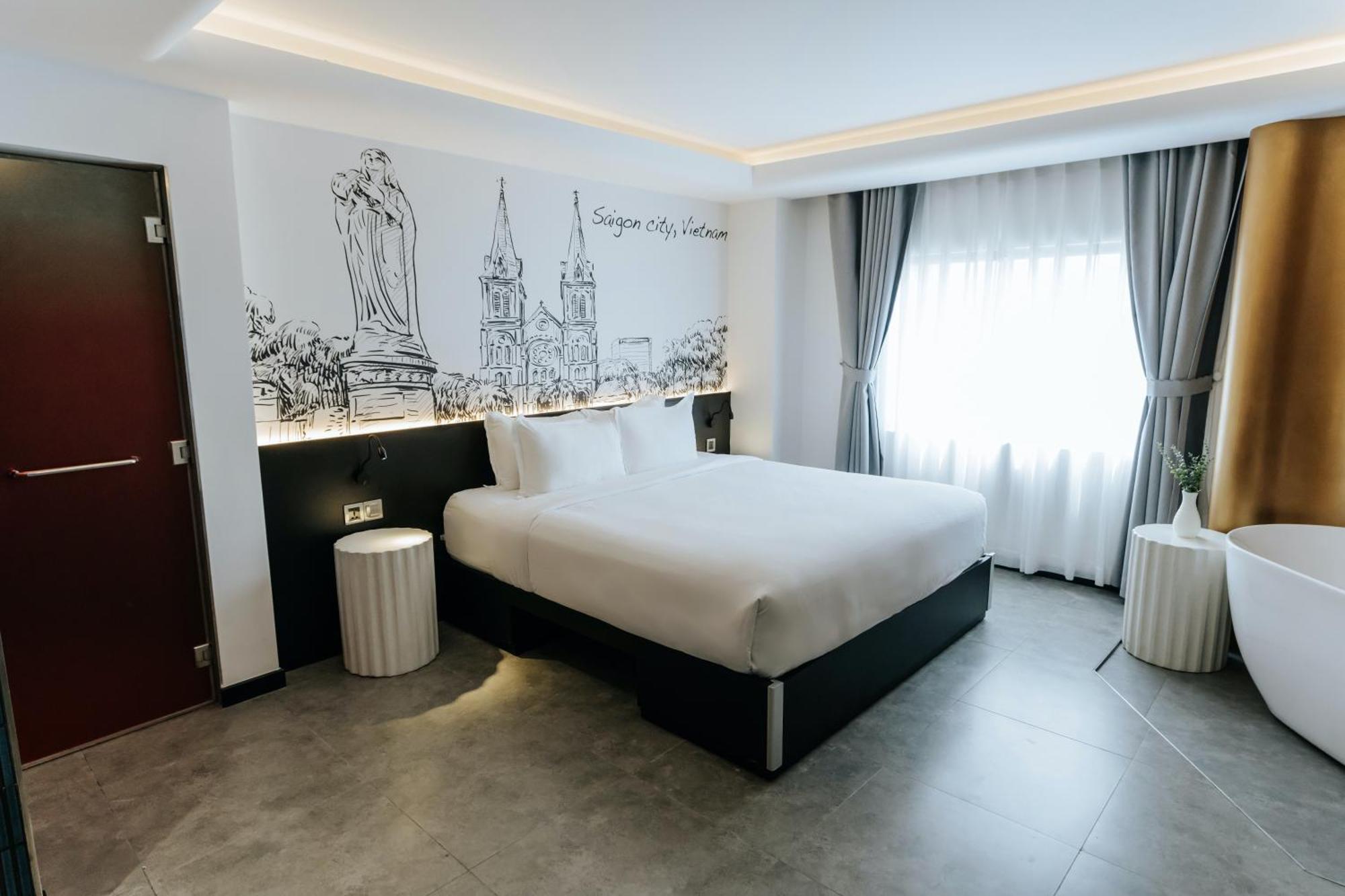 The Concept Hotel- City Center Хошимин Екстериор снимка